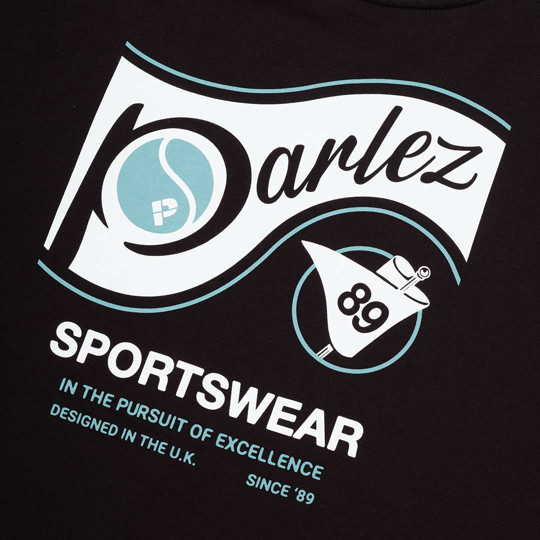 The Mens Iocus Sweatshirt Black from Parlez clothing