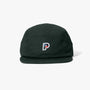 Logan  5 Panel Cap Deep Green