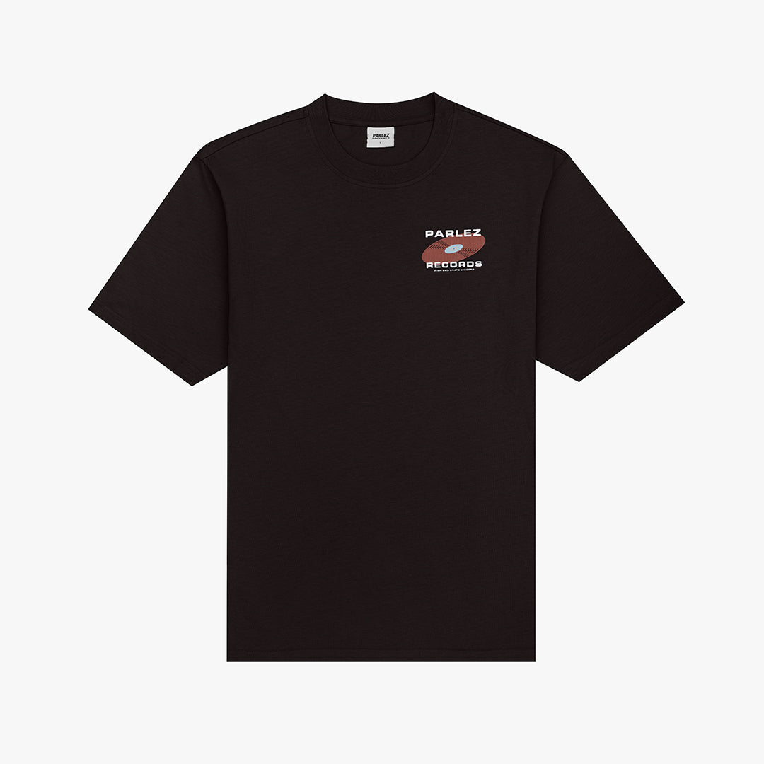 The Mens LP T-Shirt Black from Parlez clothing