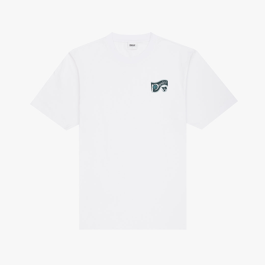 The Mens Ludis T-Shirt White from Parlez clothing