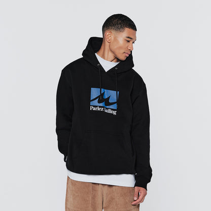 Lapstrake Hoodie Black