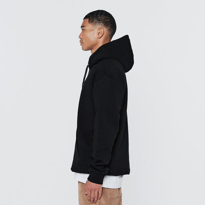 Lapstrake Hoodie Black