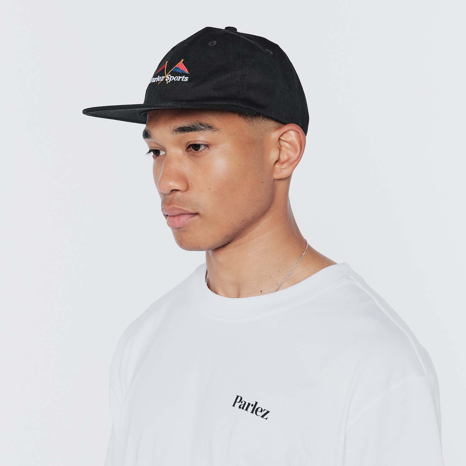 Yard 6 Panel Cap Black