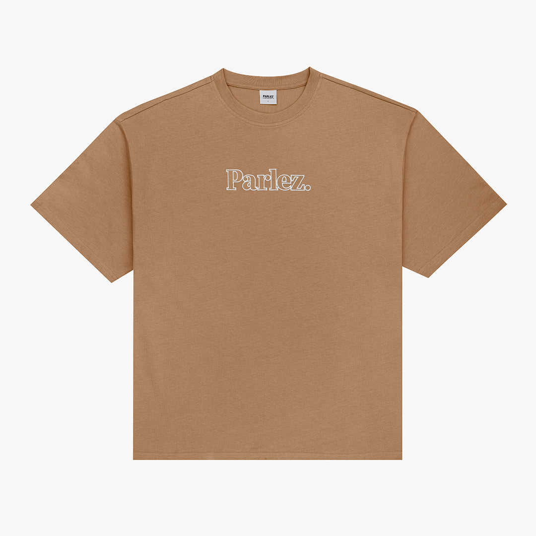 The Mens Magna Os T-Shirt Sand from Parlez clothing