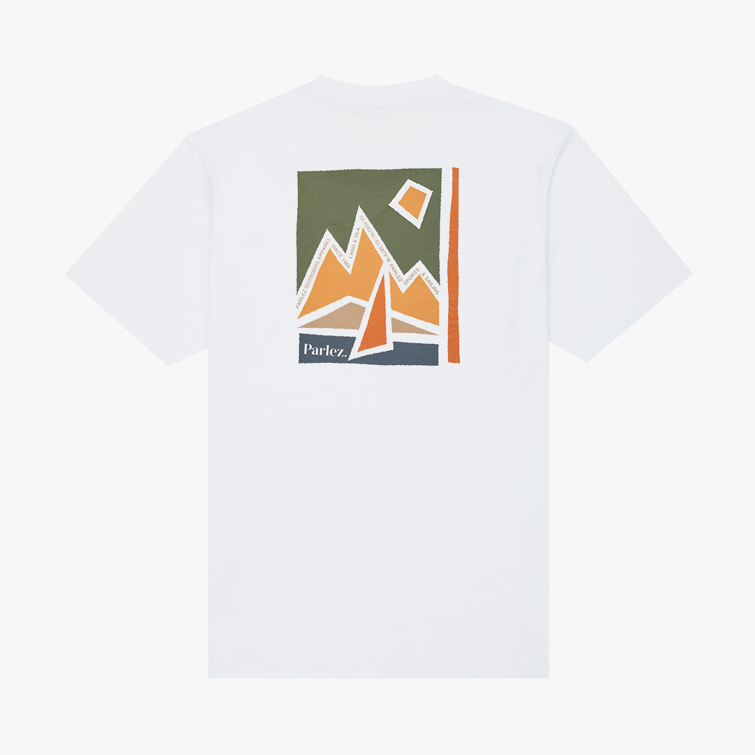 The Mens Manton T-Shirt White from Parlez clothing