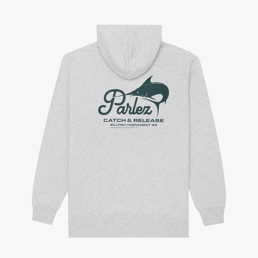The Mens Marlin Hoodie Heather from Parlez clothing