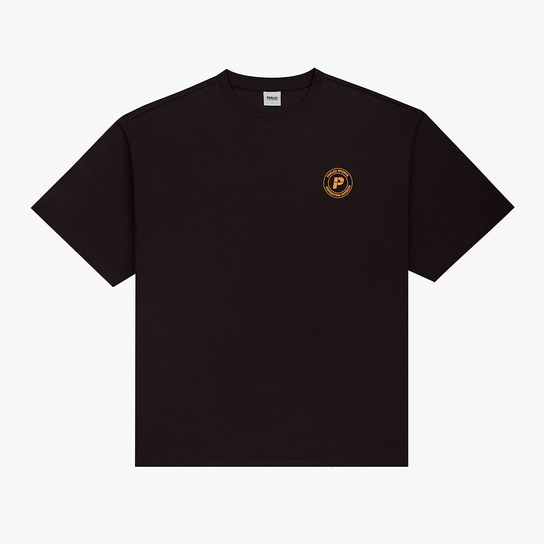 The Mens Mission Oversized T-Shirt Black from Parlez clothing