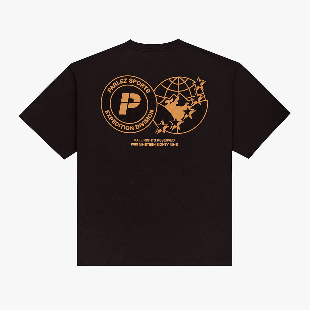 The Mens Mission Oversized T-Shirt Black from Parlez clothing