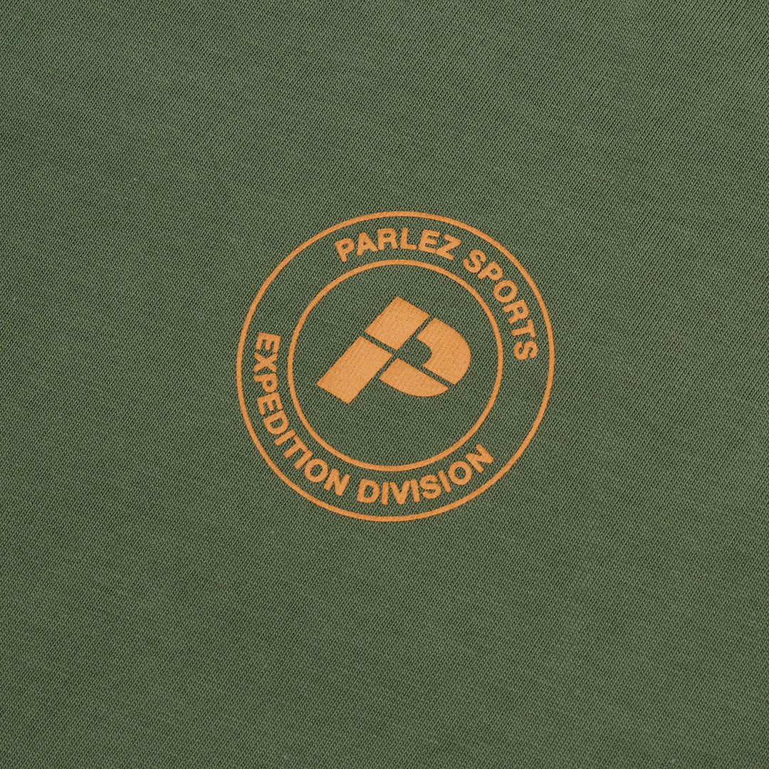 The Mens Mission Oversized T-Shirt Pine Green from Parlez clothing