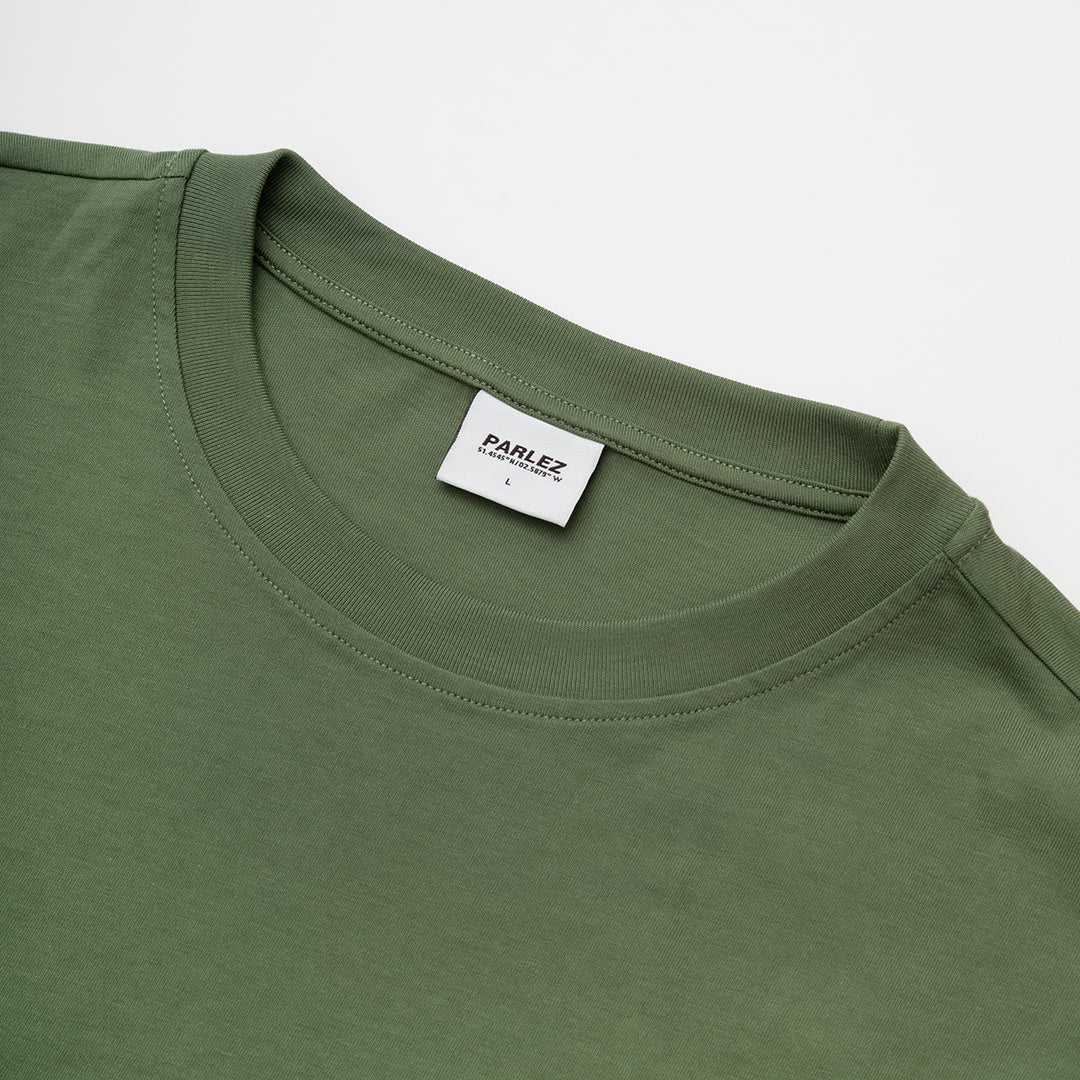 The Mens Mission Oversized T-Shirt Pine Green from Parlez clothing