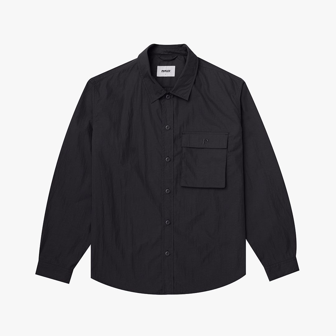 The Mens Mode Shirt Black from Parlez clothing