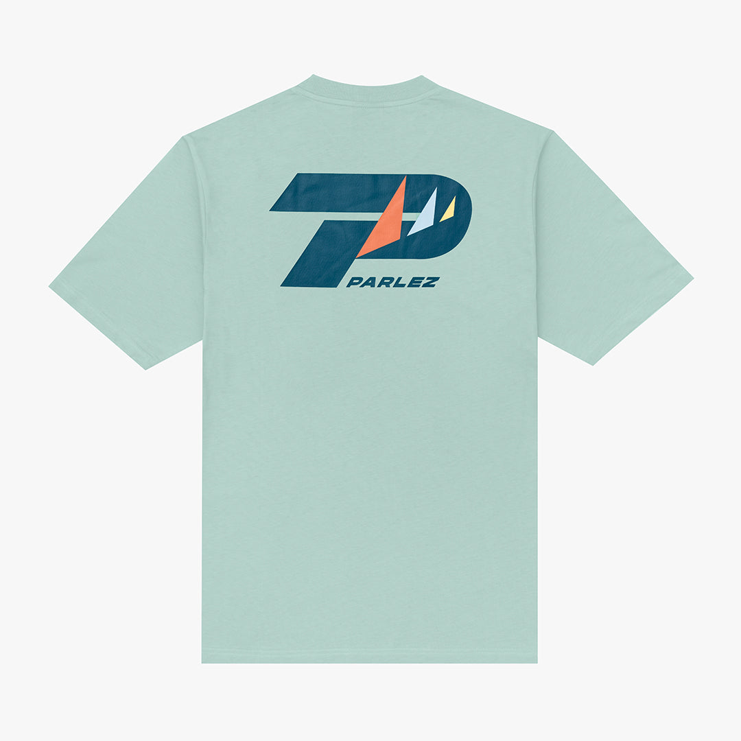 The Mens Molina T-Shirt Mineral from Parlez clothing