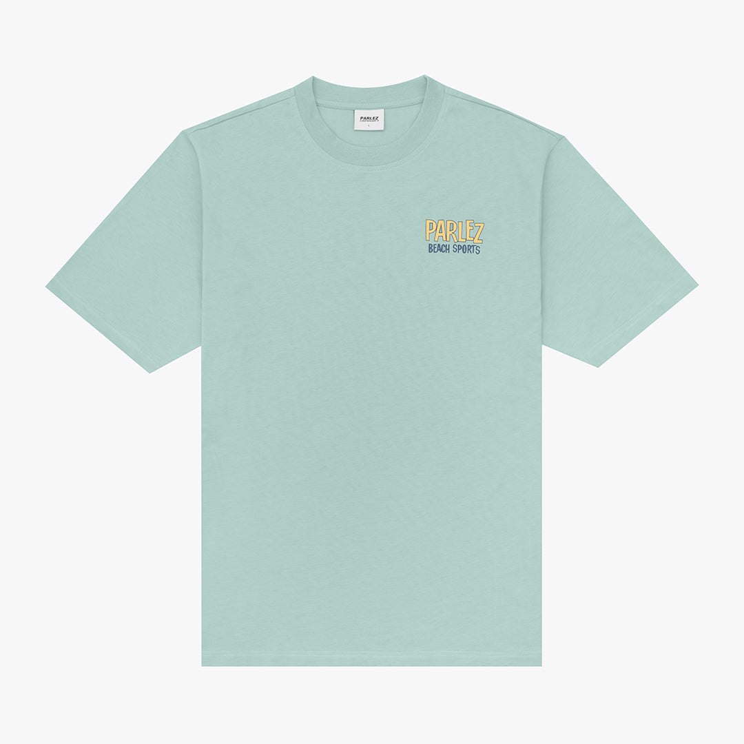 The Mens Myer T-Shirt Mineral from Parlez clothing