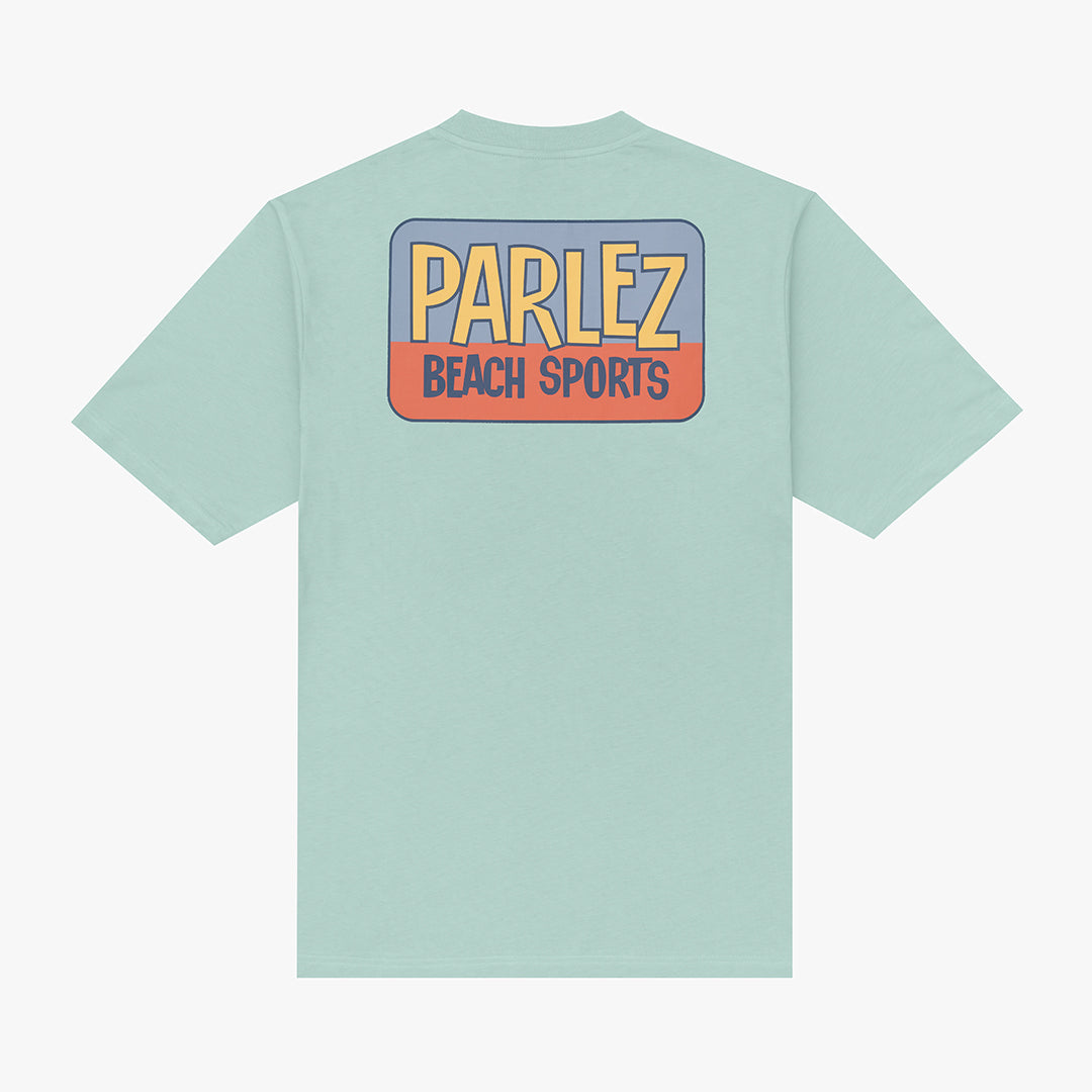 The Mens Myer T-Shirt Mineral from Parlez clothing