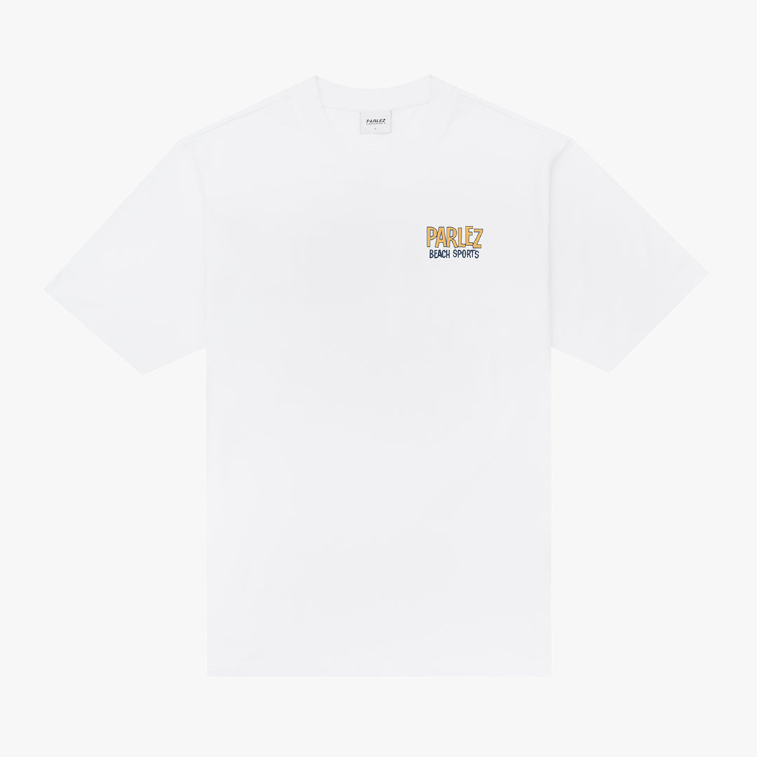 The Mens Myer T-Shirt White from Parlez clothing