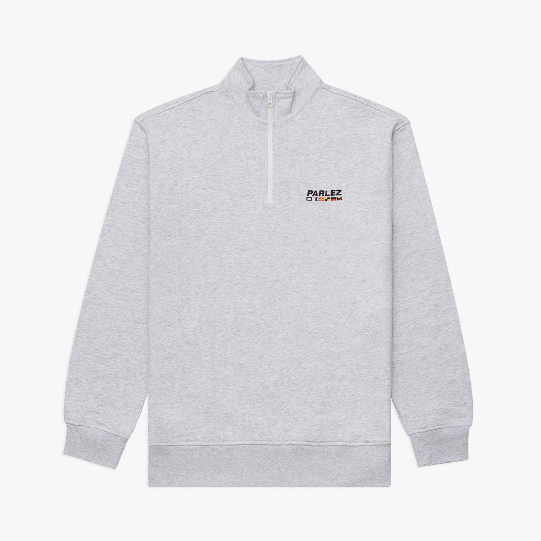 The Mens Navigator 1/4 Zip Heather from Parlez clothing