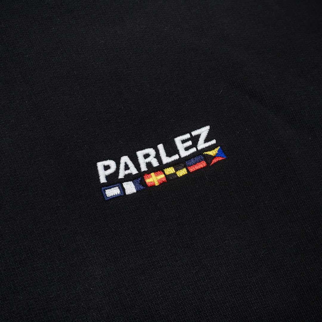 The Mens Navigator Sweat Black from Parlez clothing