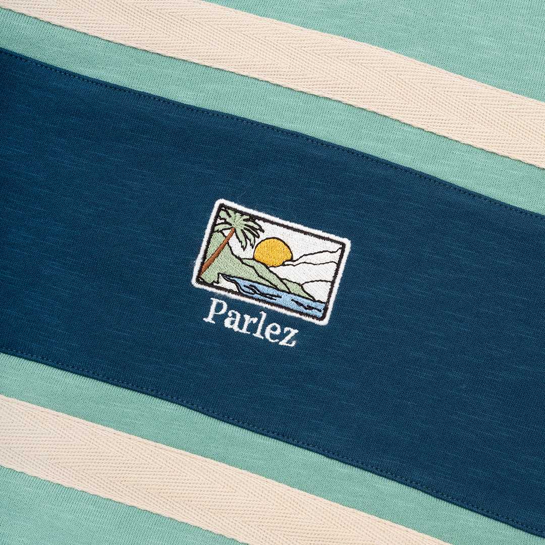 The Mens Open Sweatshirt Mineral from Parlez clothing