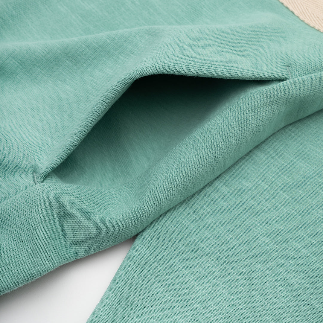 The Mens Open Sweatshirt Mineral from Parlez clothing