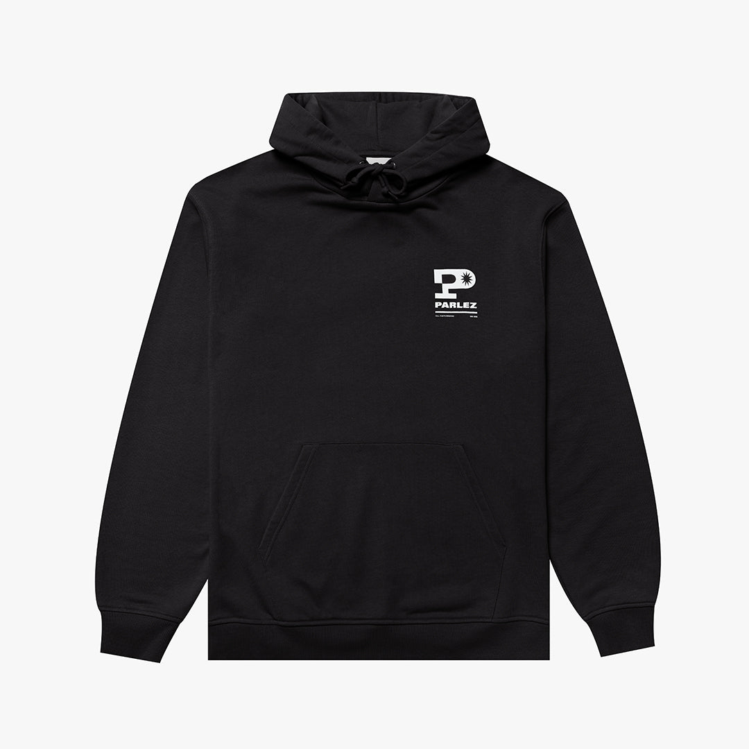 The Mens Orbit Hoody Black from Parlez clothing
