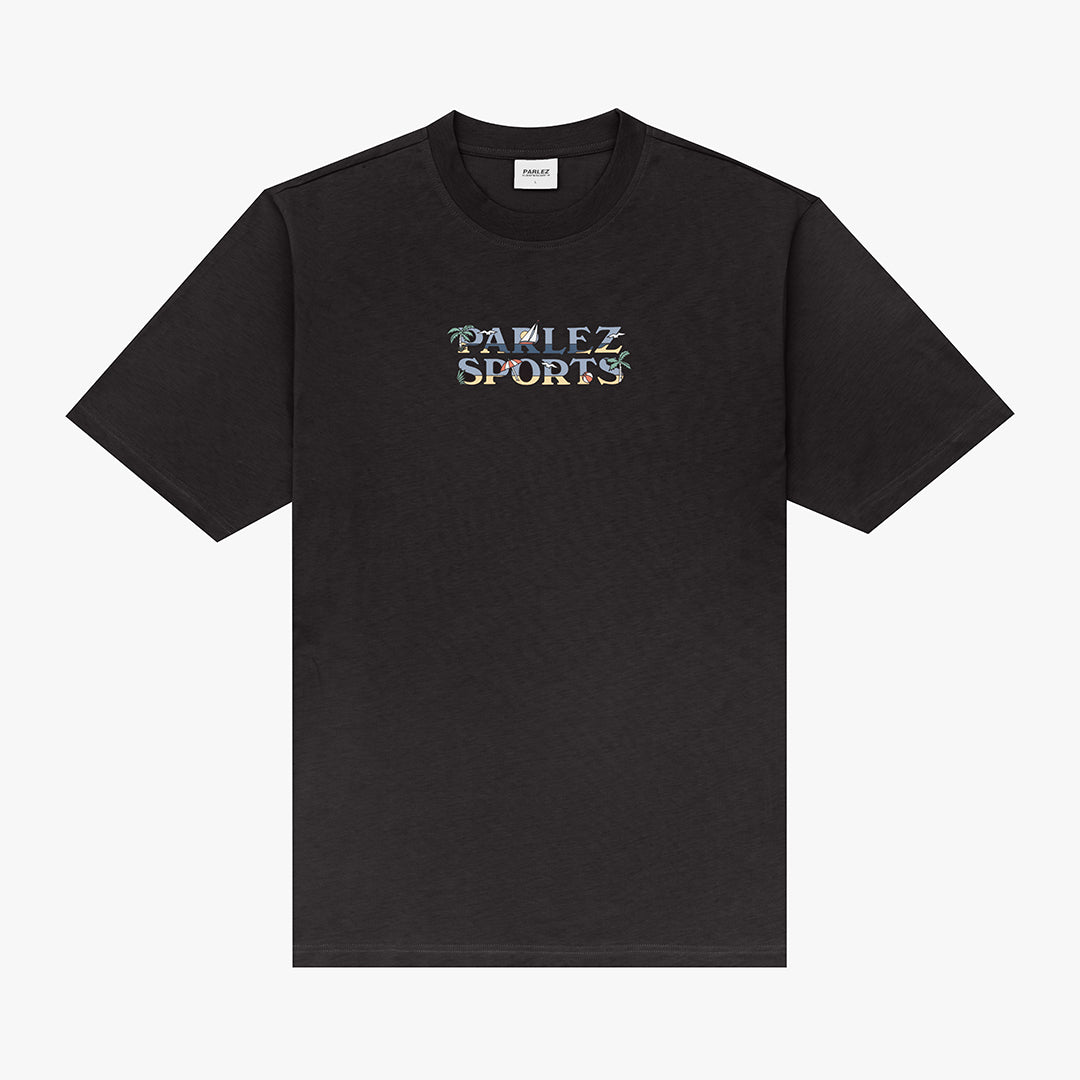 The Mens Ormond T-Shirt Black from Parlez clothing