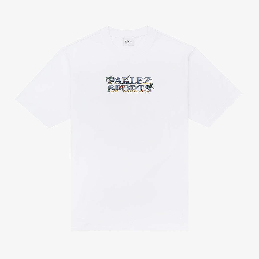 The Mens Ormond T-Shirt White from Parlez clothing