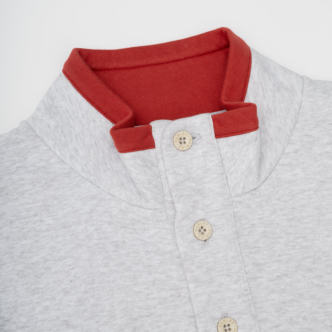 The Mens Outfield Sweatshirt Heather from Parlez clothing