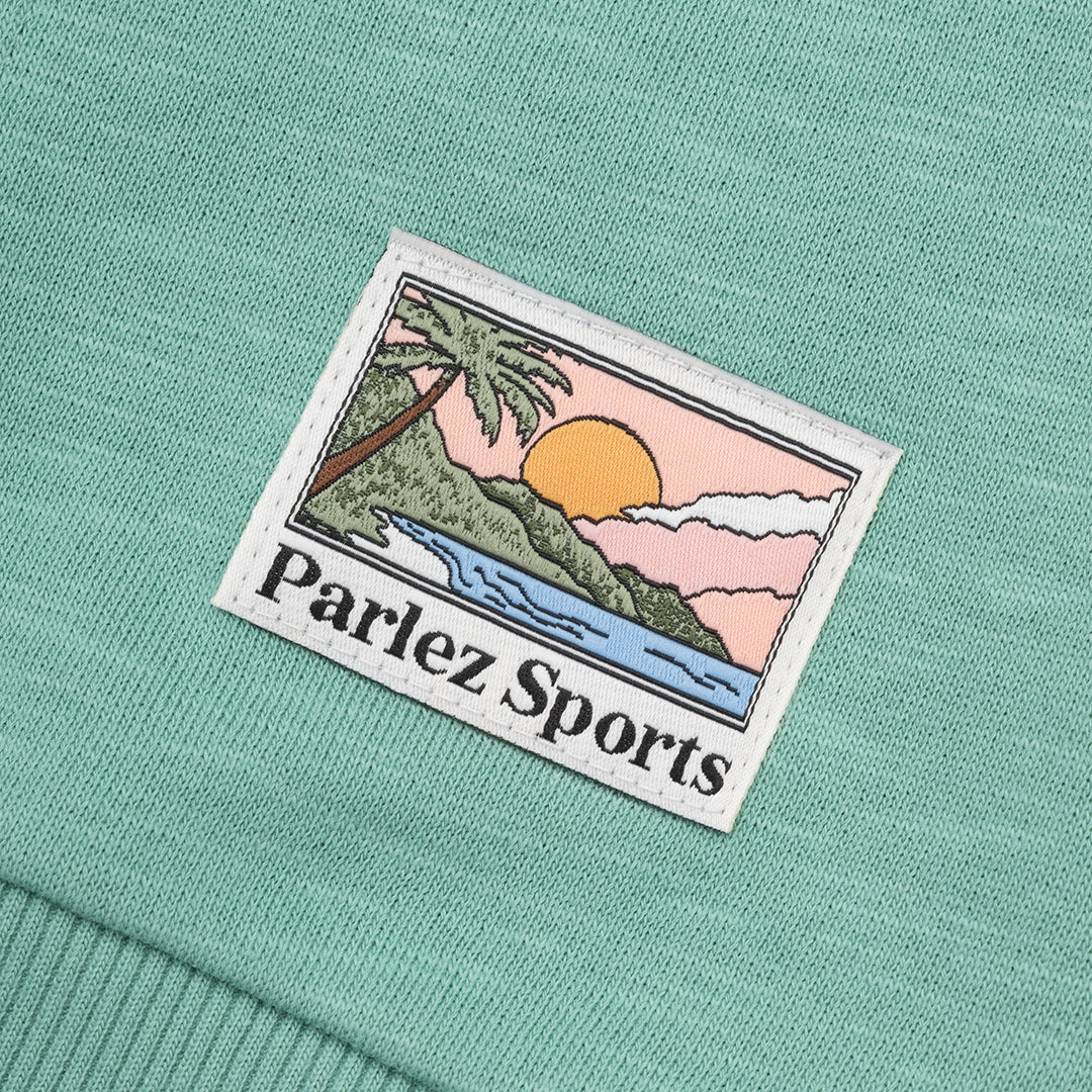 The Mens Pannel Sweatshirt Mineral from Parlez clothing