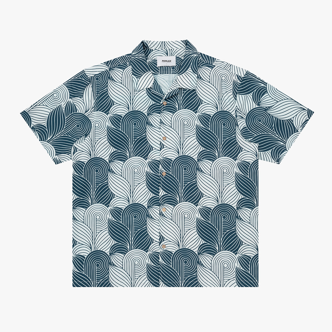 The Mens Paragon S/S Shirt Oceanic from Parlez clothing