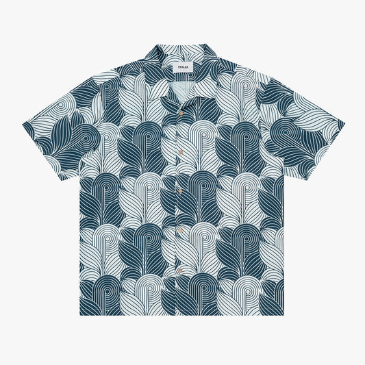 The Mens Paragon S/S Shirt Oceanic from Parlez clothing