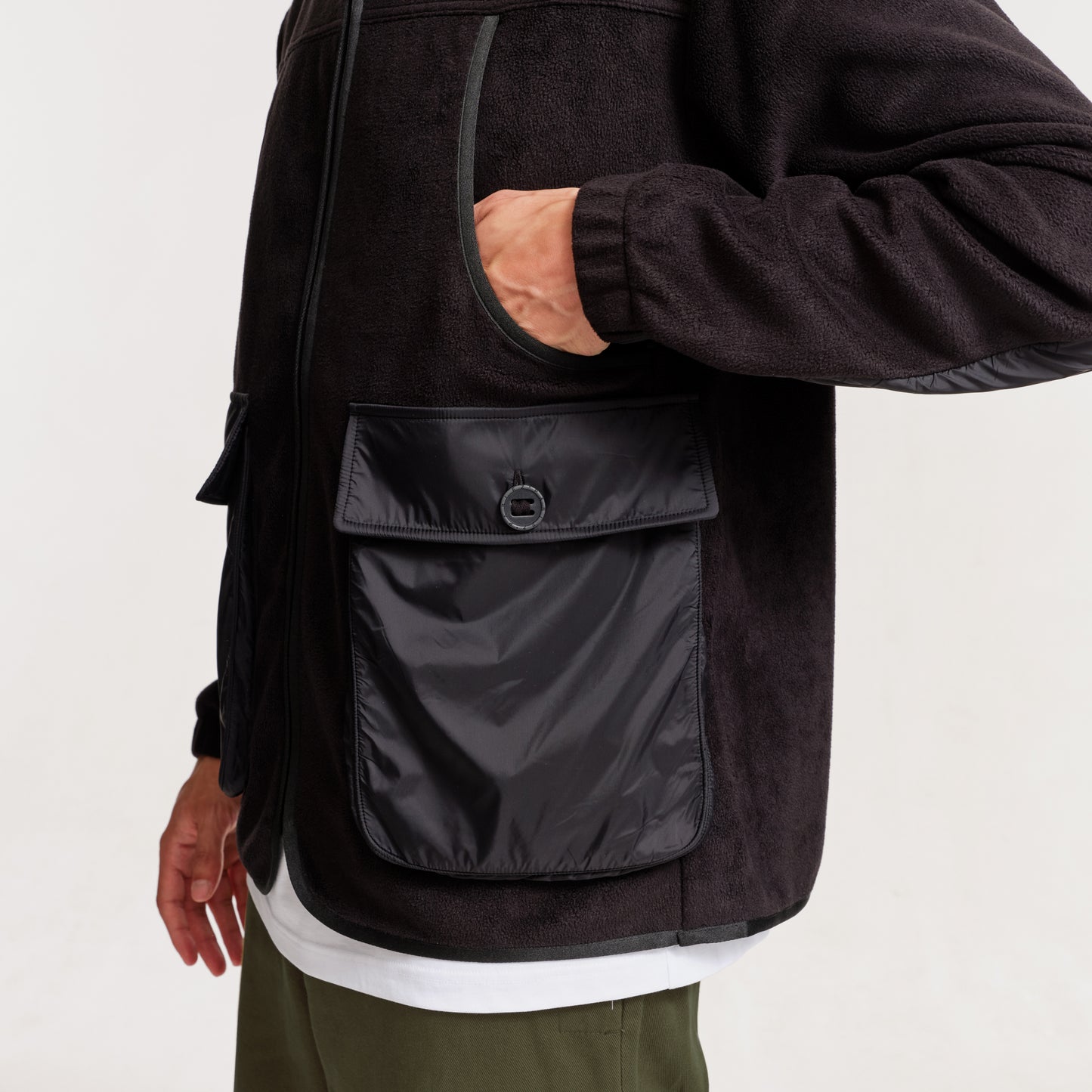 The Mens Summit Fleece Black from Parlez clothing