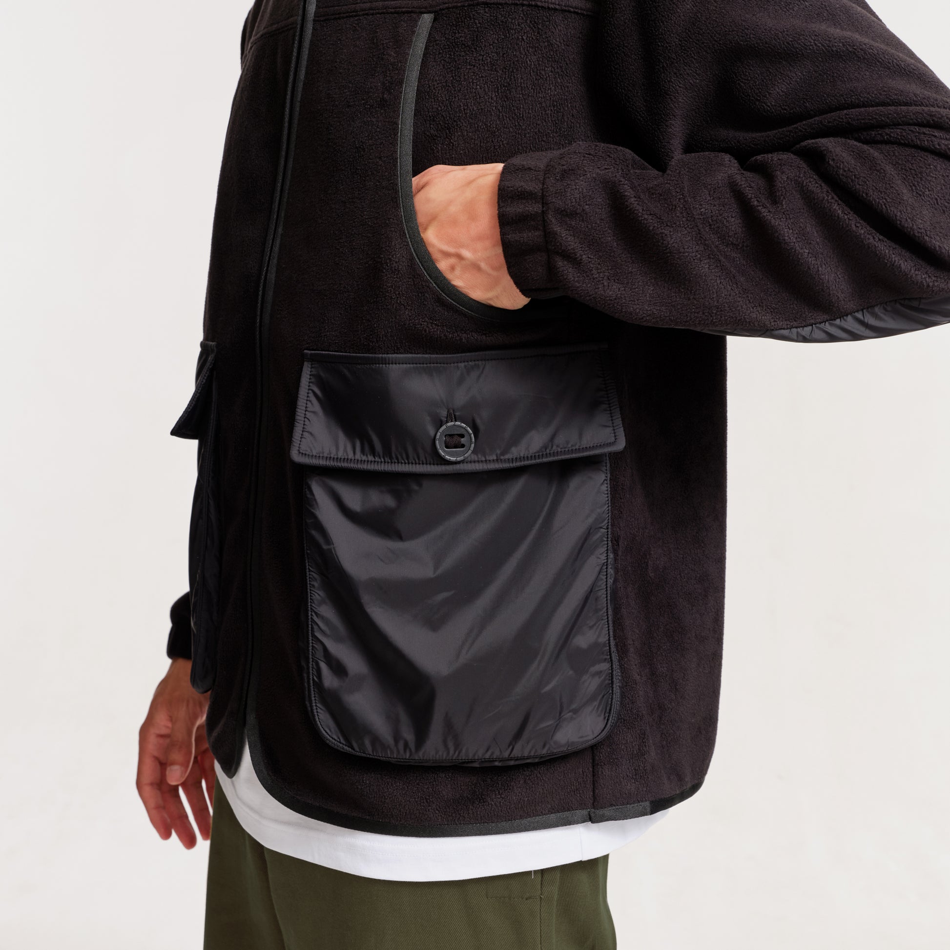 The Mens Summit Fleece Black from Parlez clothing