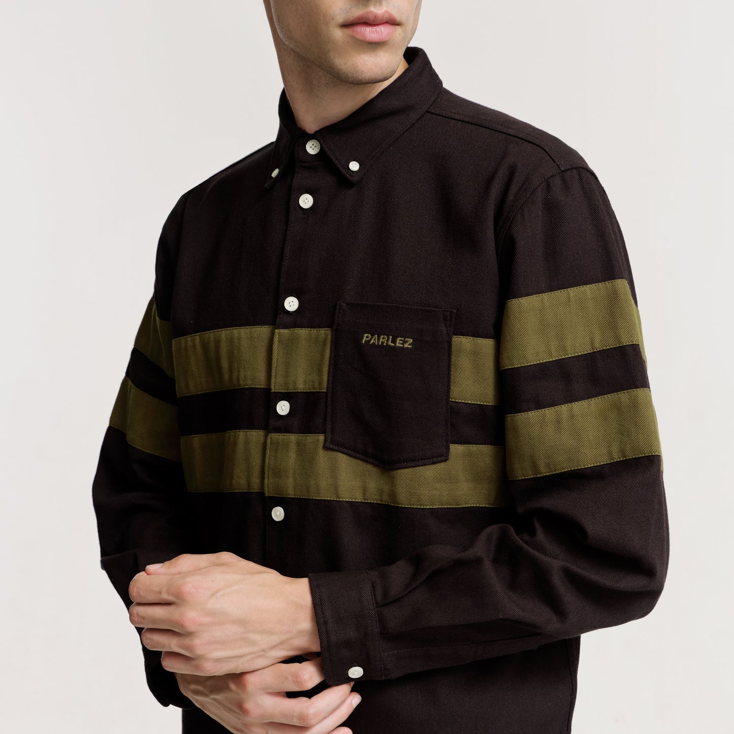 The Mens Graph Shirt Black from Parlez clothing