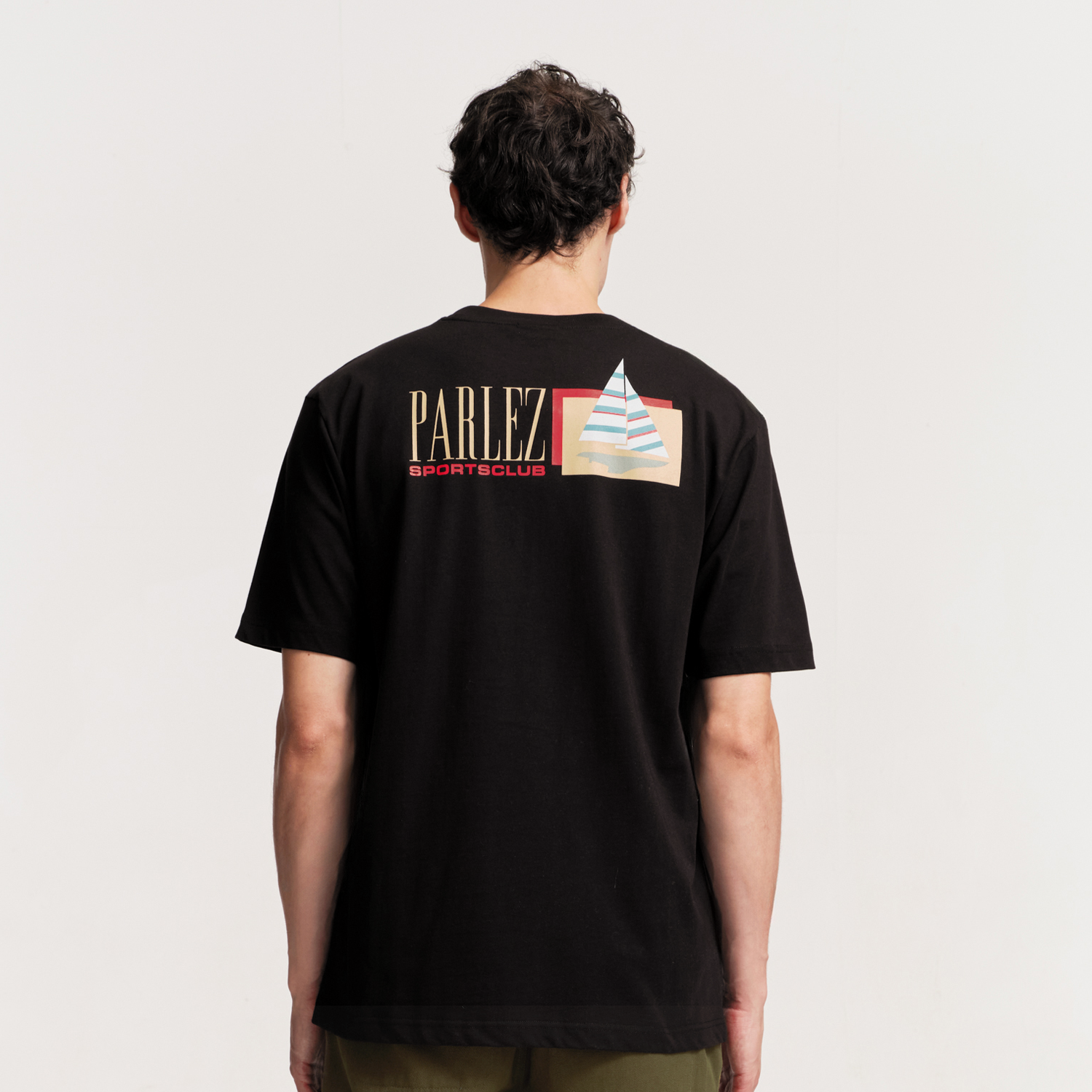 The Mens Auriga T-Shirt Black from Parlez clothing