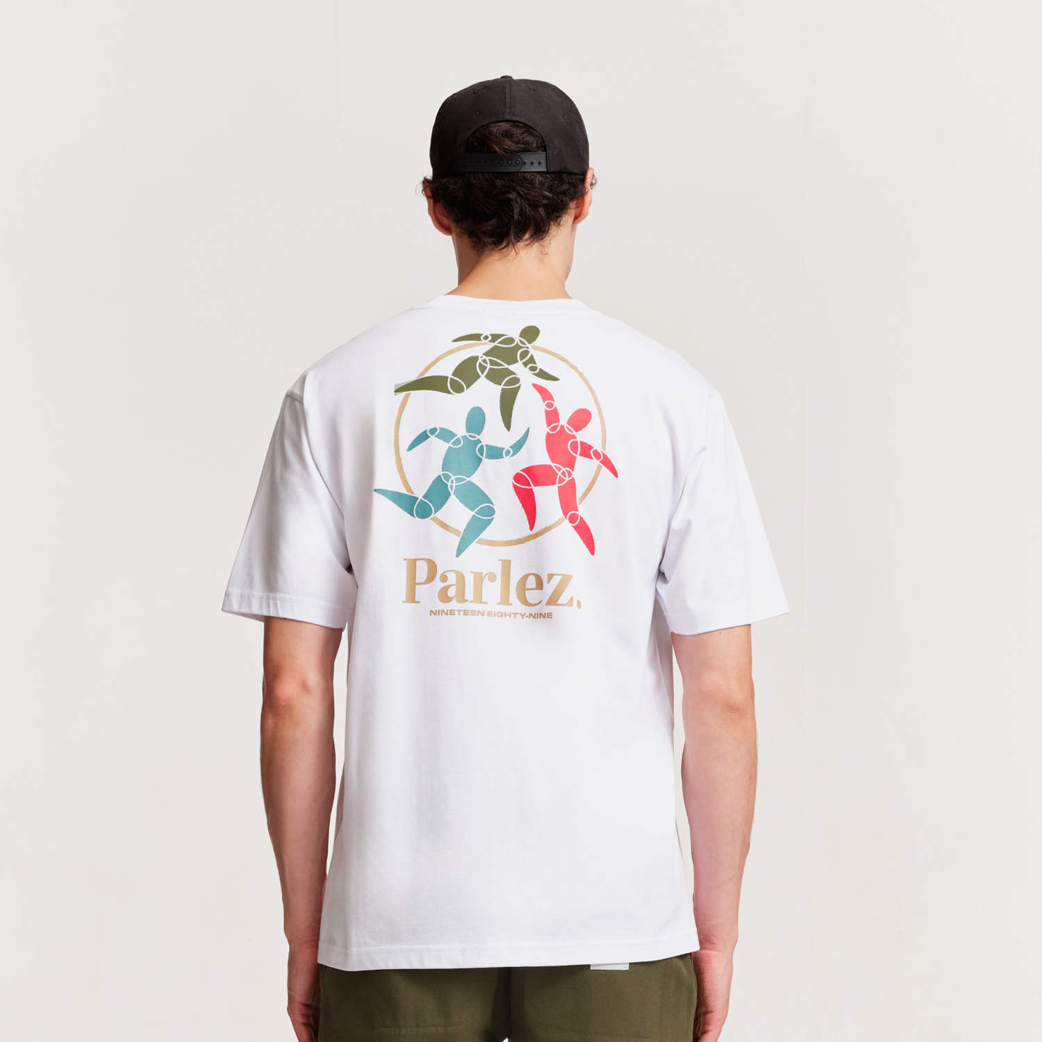 The Mens Corpora T-Shirt White from Parlez clothing