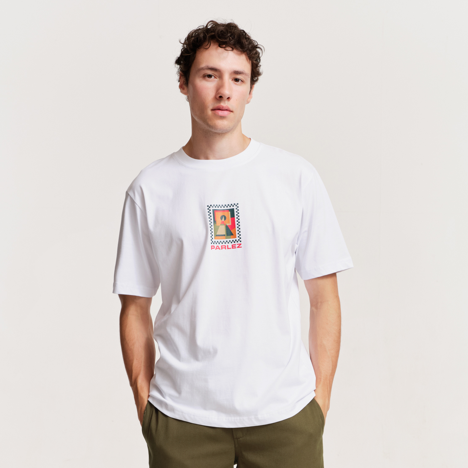 The Mens Figura T-Shirt White from Parlez clothing