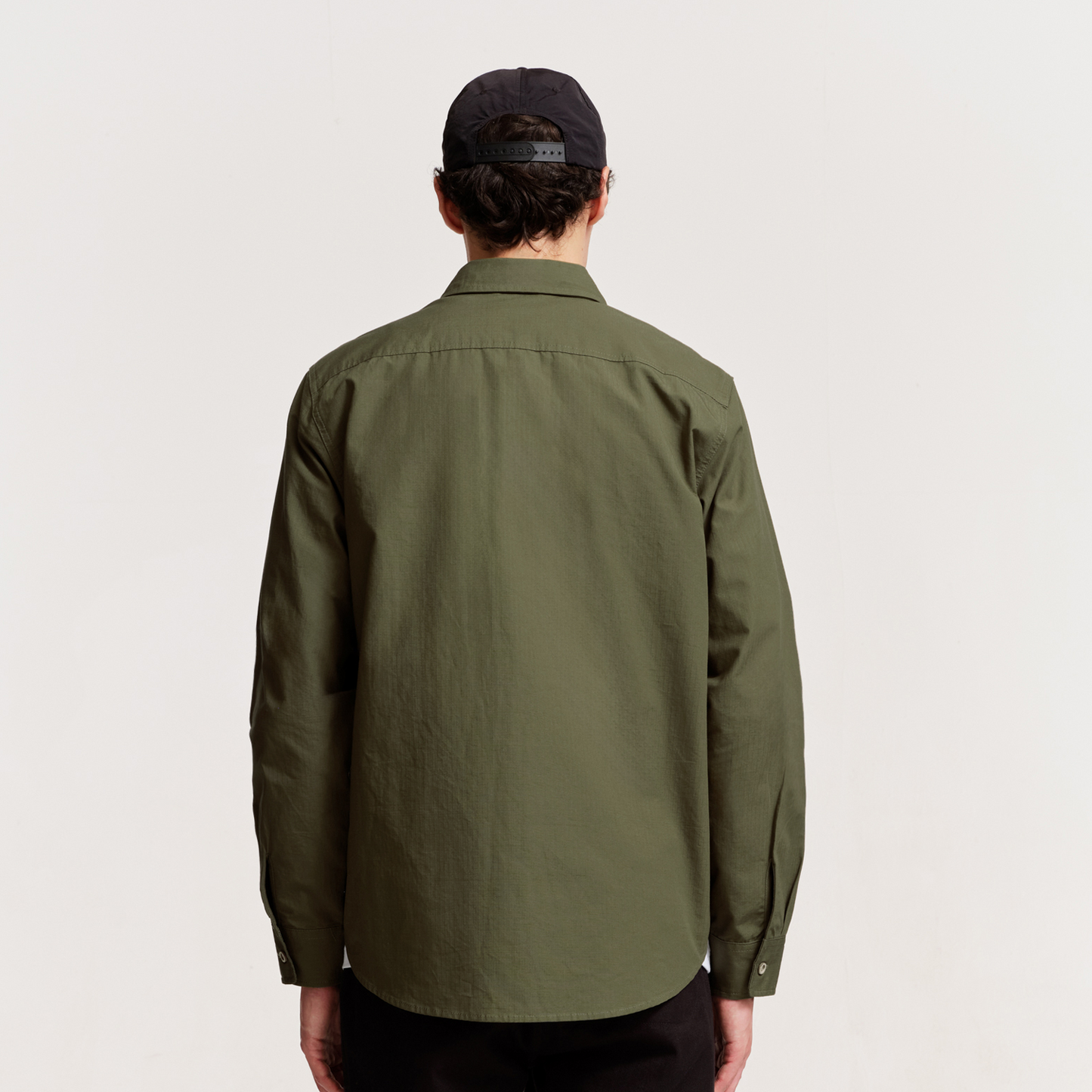 The Mens Ample Shirt Moss from Parlez clothing