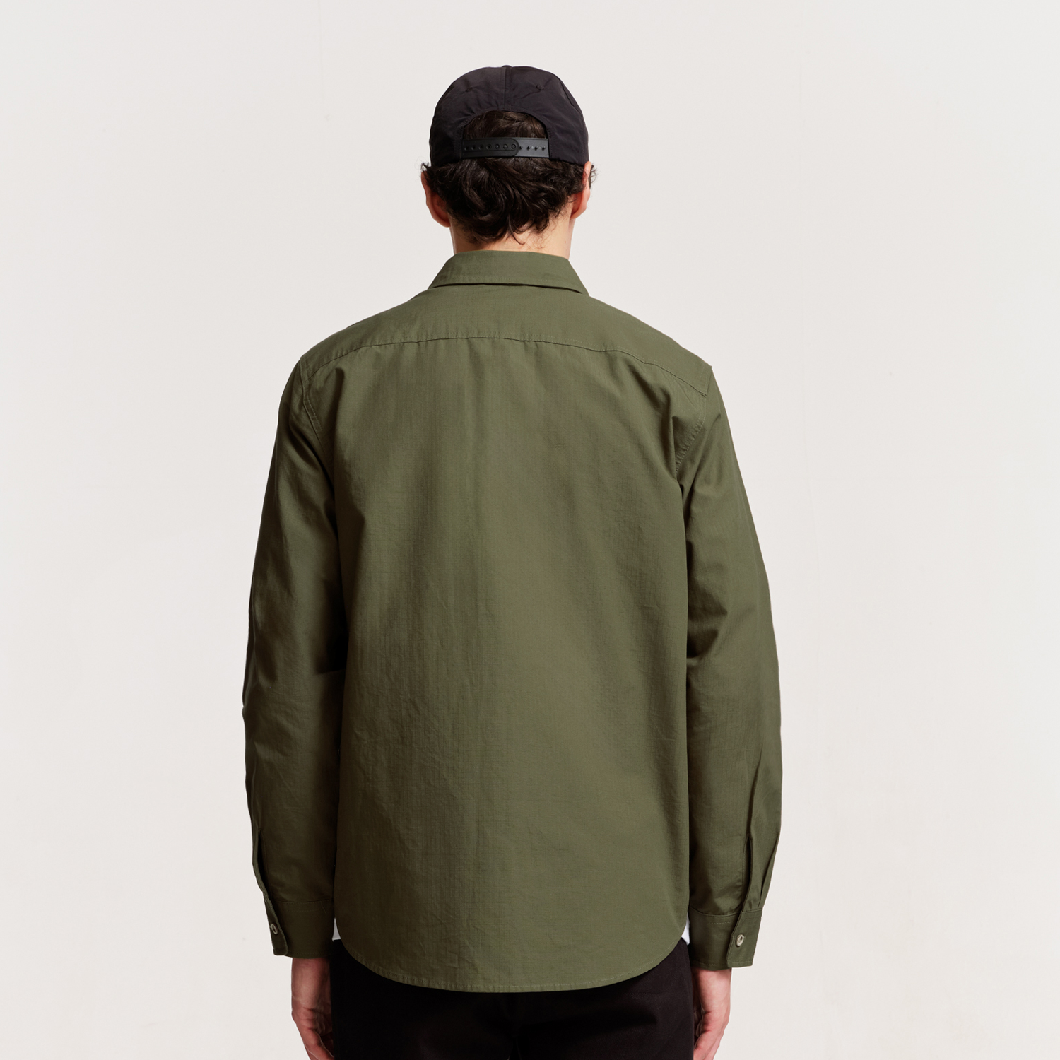 The Mens Ample Shirt Moss from Parlez clothing