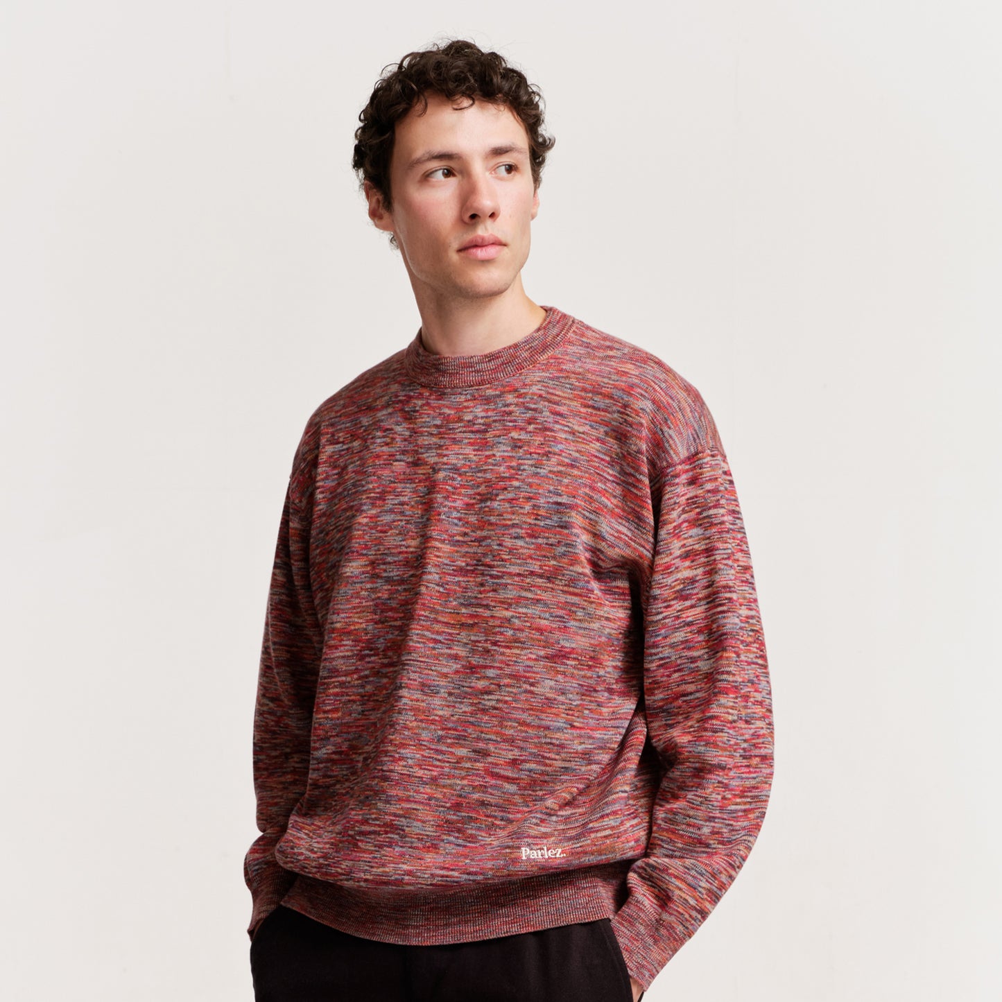 The Mens Upscale Crew Knit Multi from Parlez clothing