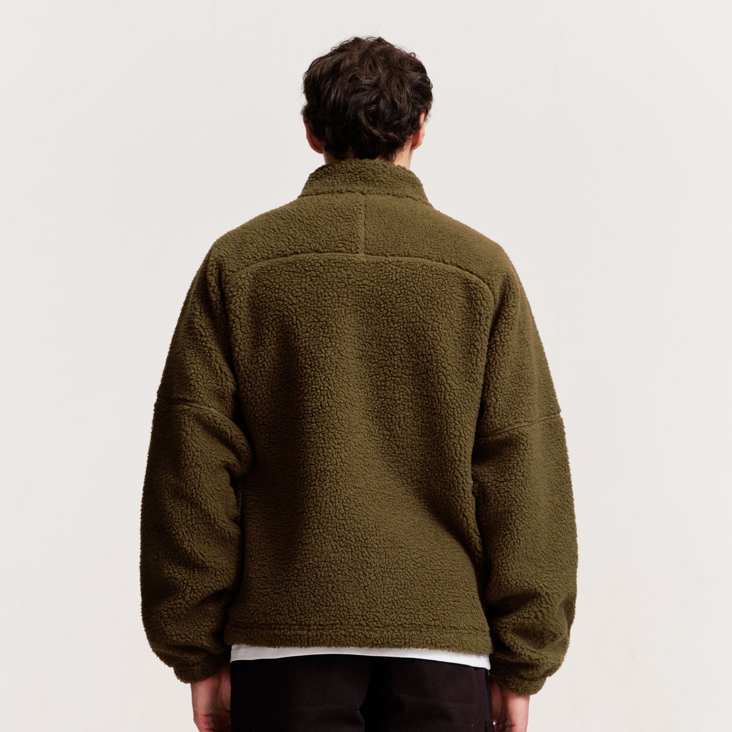 The Mens Ascend Fleece Moss from Parlez clothing