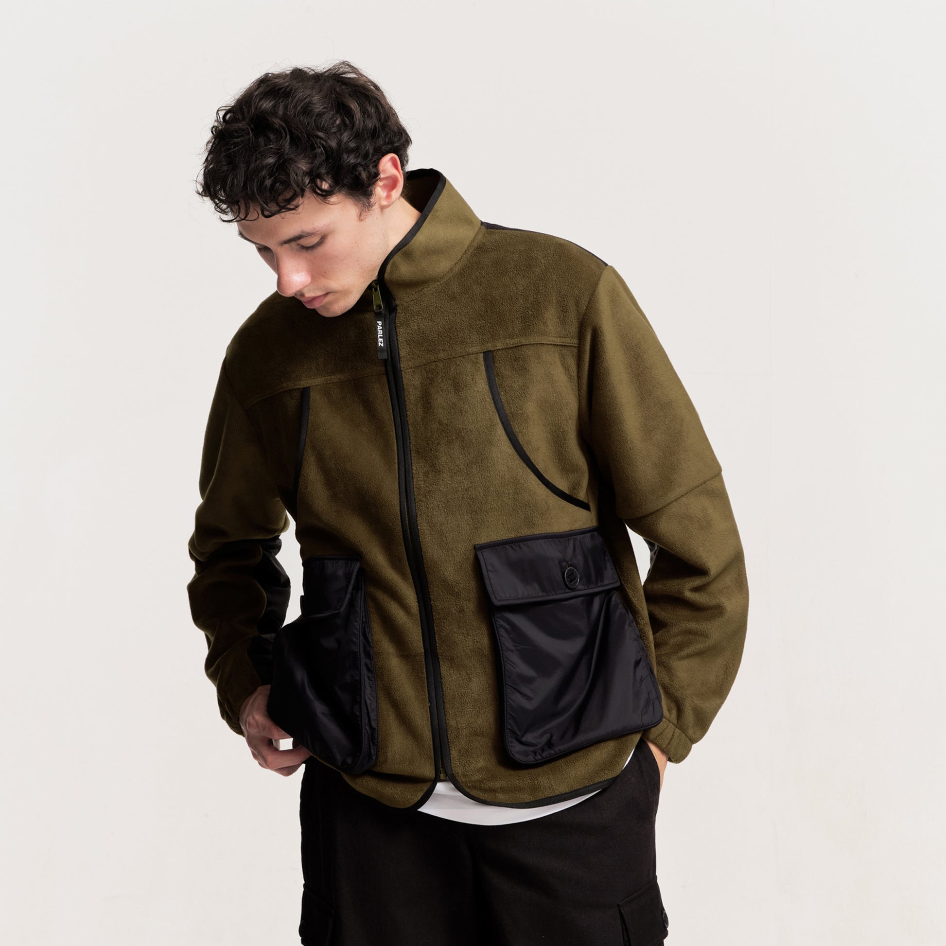The Mens Summit Fleece Moss from Parlez clothing