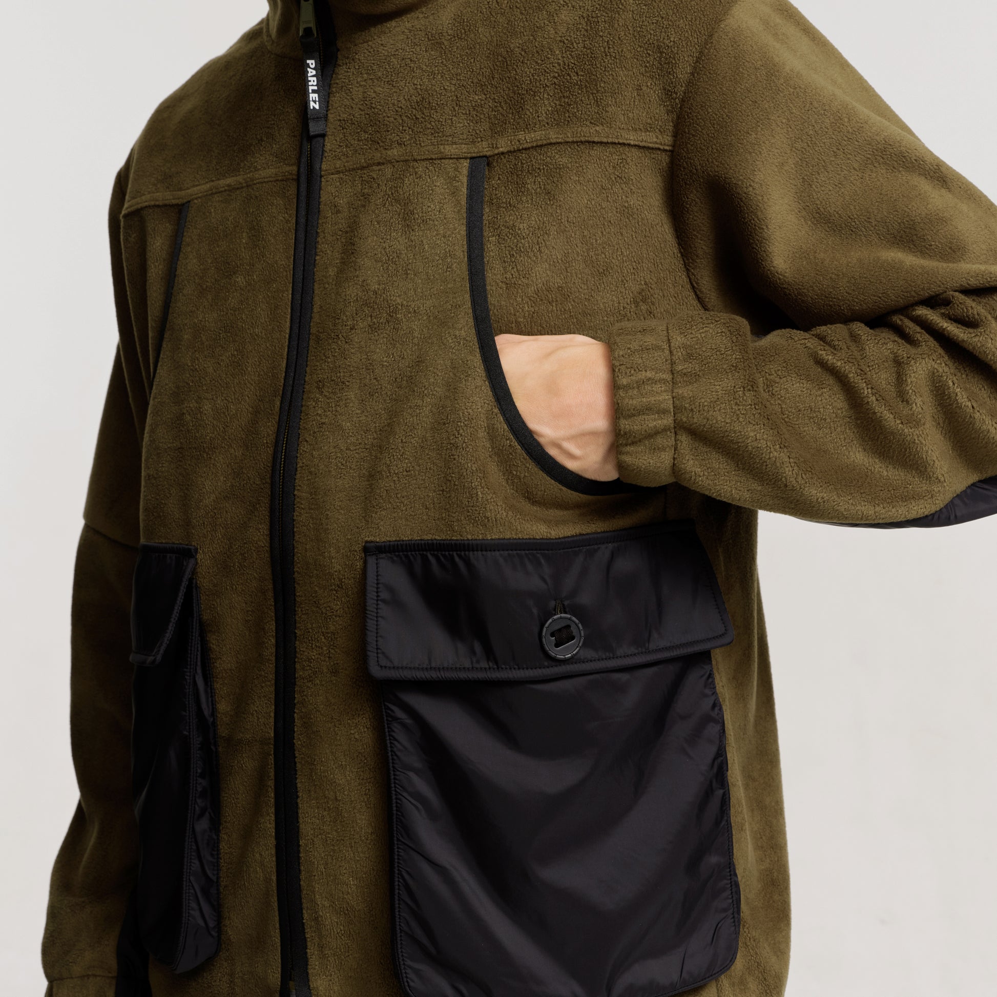 The Mens Summit Fleece Moss from Parlez clothing