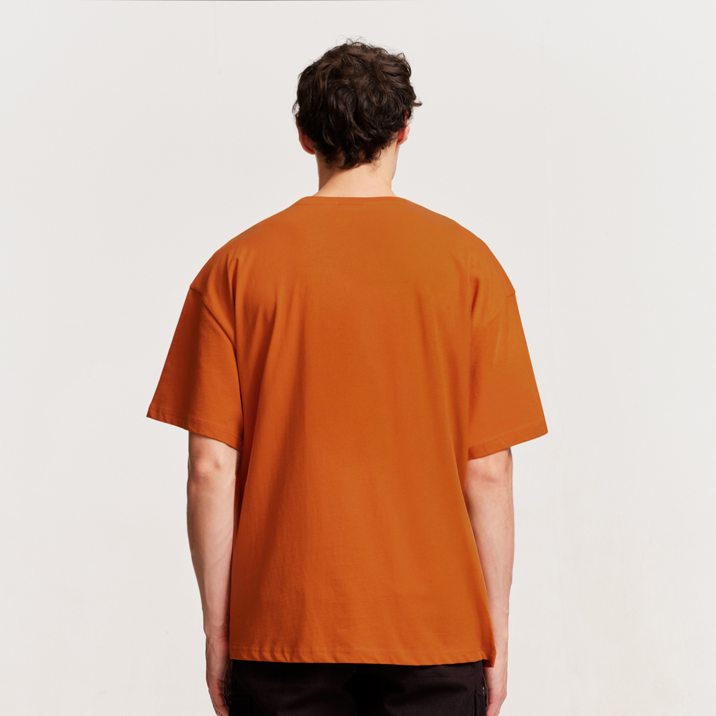 The Mens Magna Os T-Shirt Rust from Parlez clothing