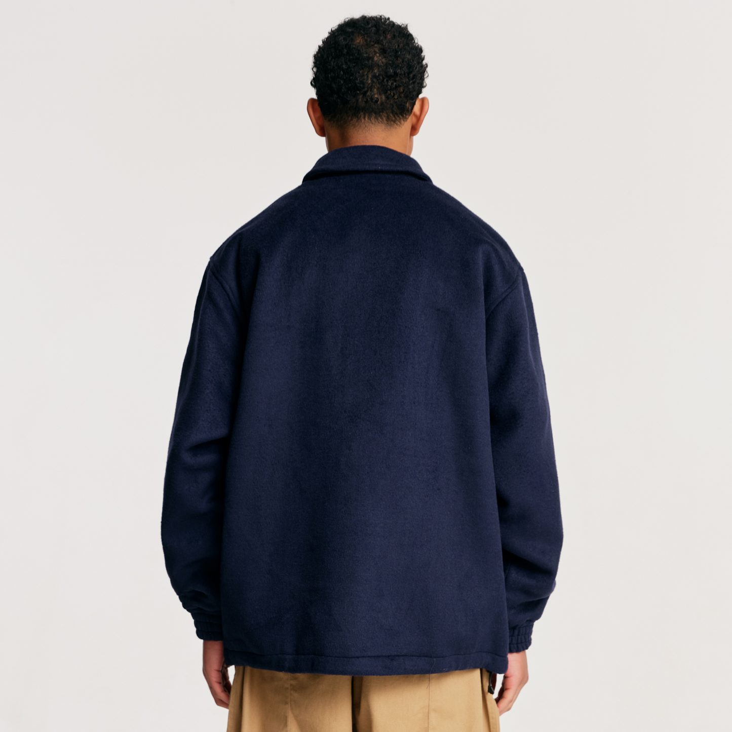 The Mens Podium Coach Jacket Midnight from Parlez clothing