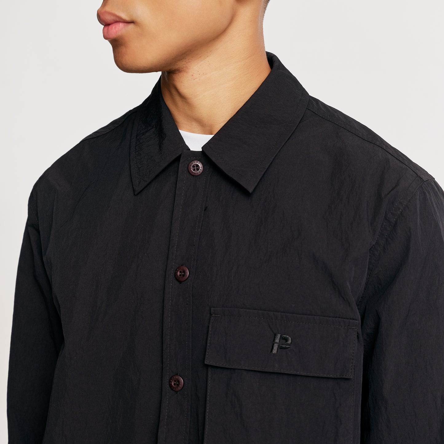 The Mens Mode Shirt Black from Parlez clothing