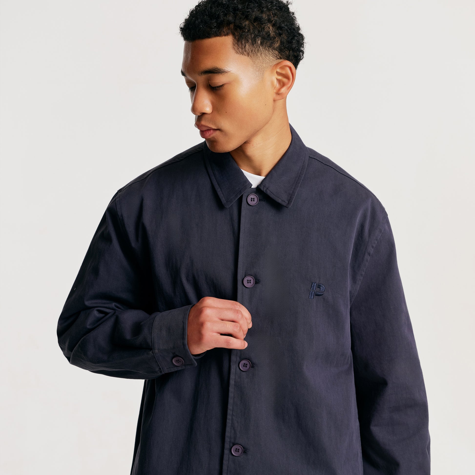 The Mens Downtown Jacket Midnight from Parlez clothing