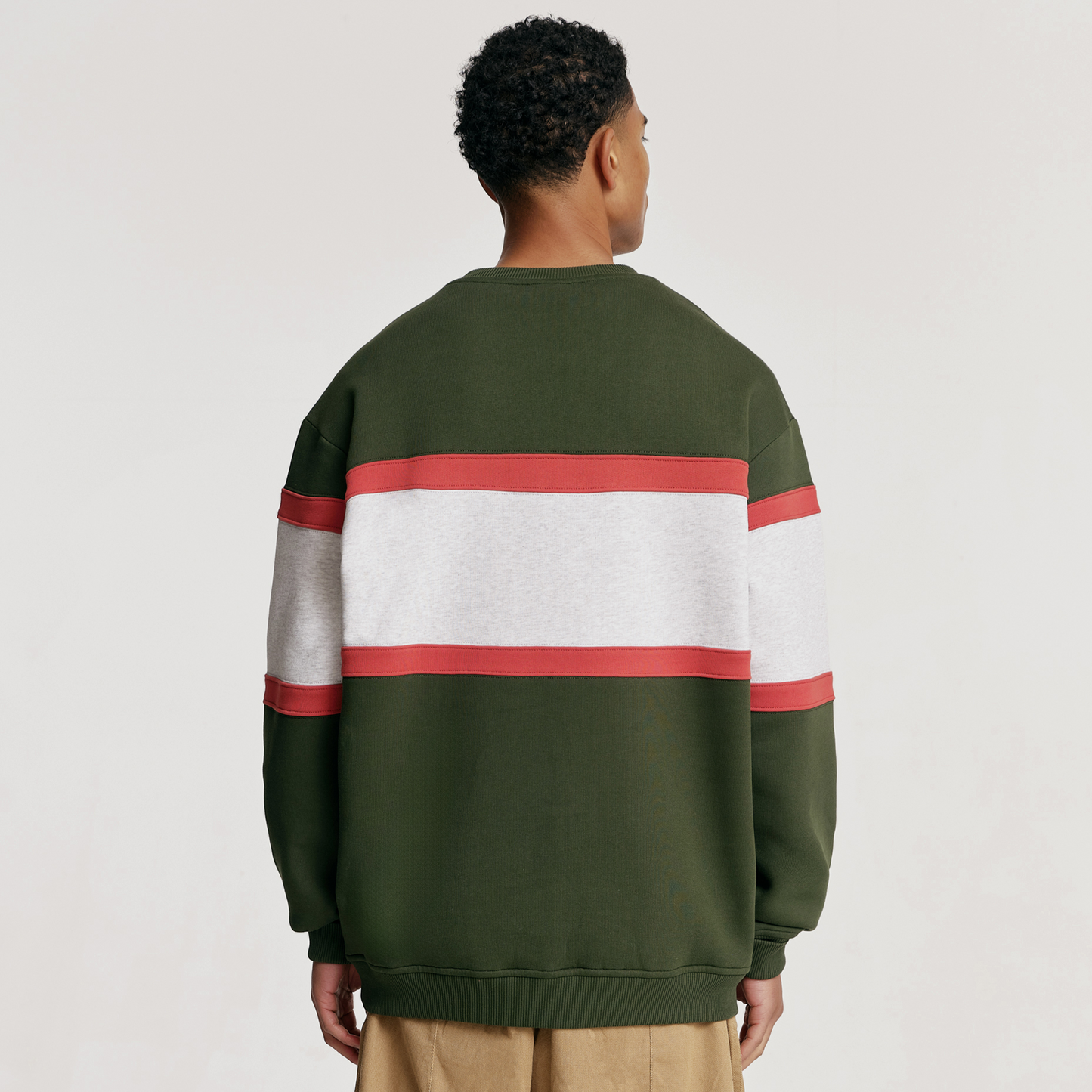 The Mens Squad Crew Foliage from Parlez clothing