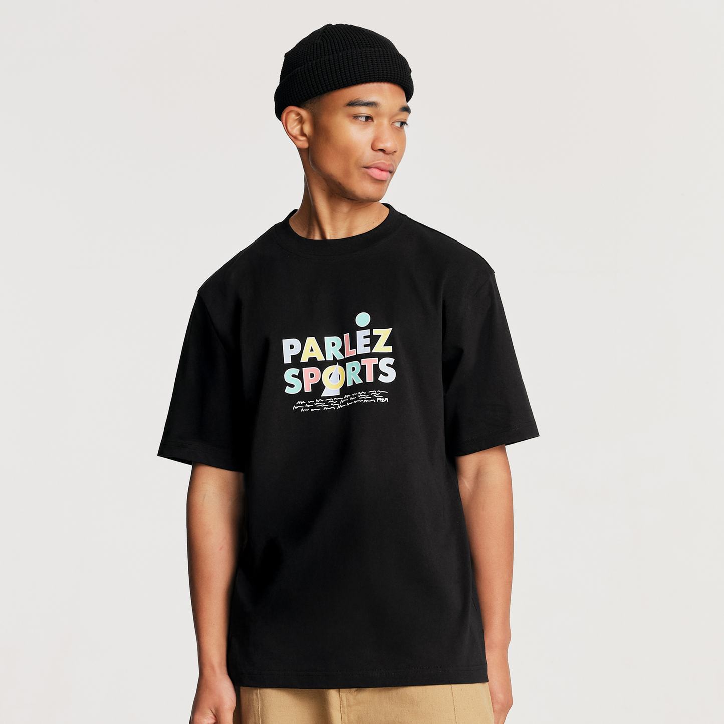 The Mens Form T-Shirt Black from Parlez clothing