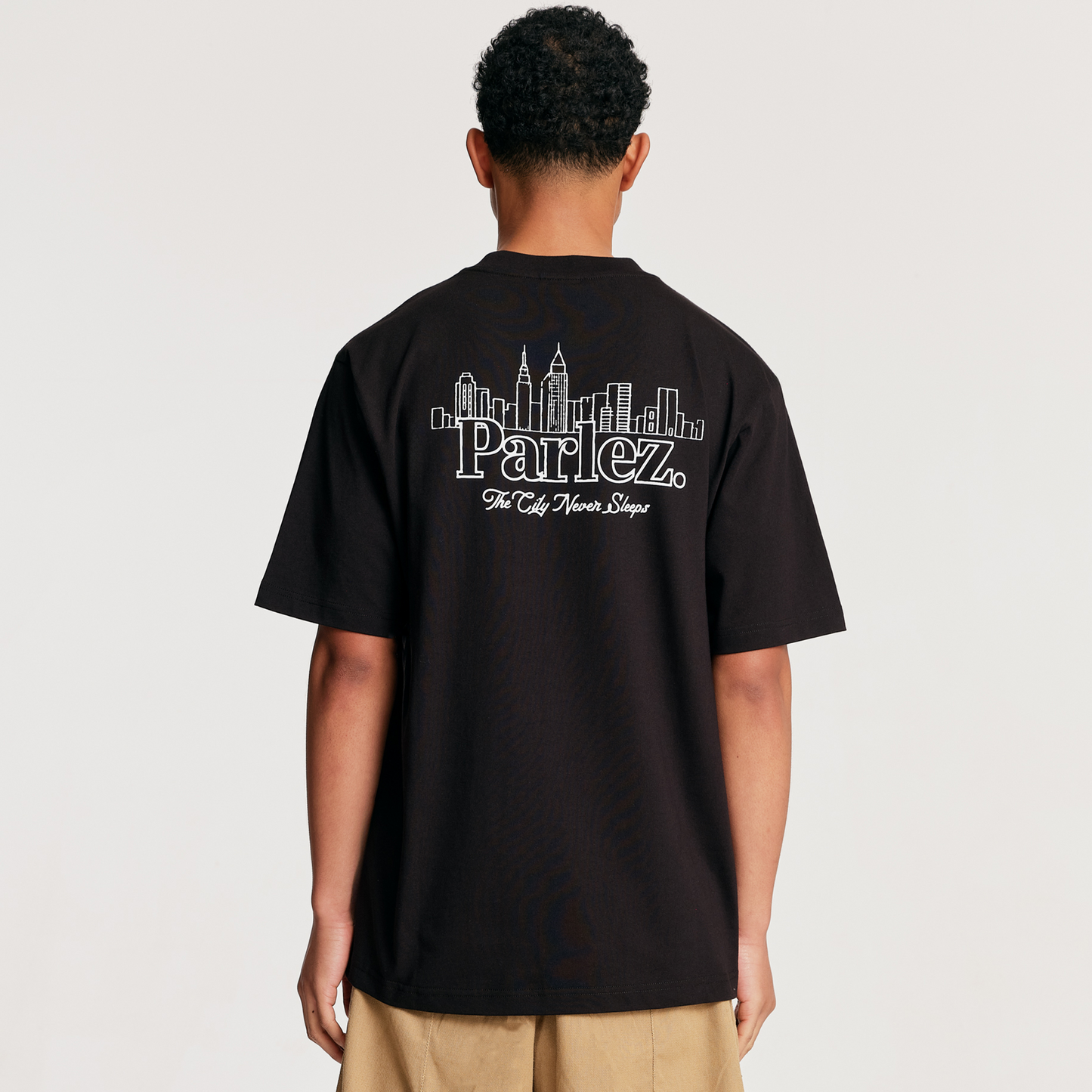 The Mens Scape T-Shirt Black from Parlez clothing