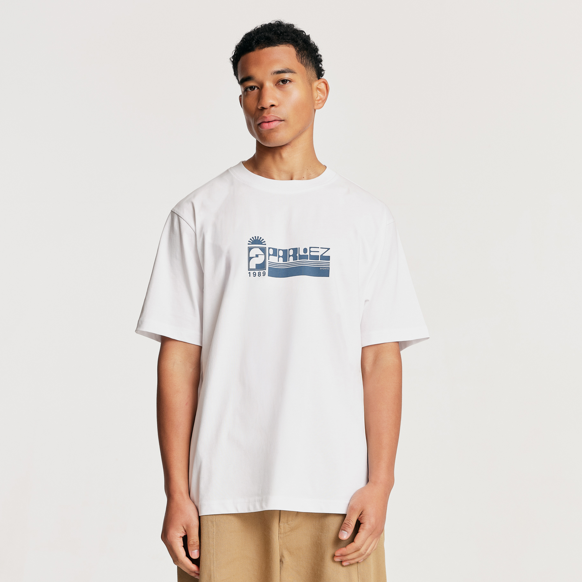 The Mens Syra T-Shirt White from Parlez clothing